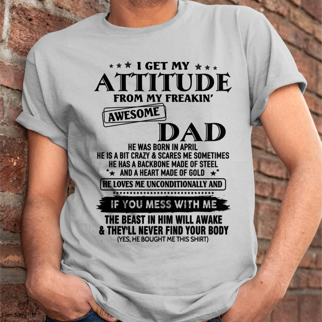 April - Gift For Son and Daughter From Dad - NGHL04 - (SKU-TDADC-04)