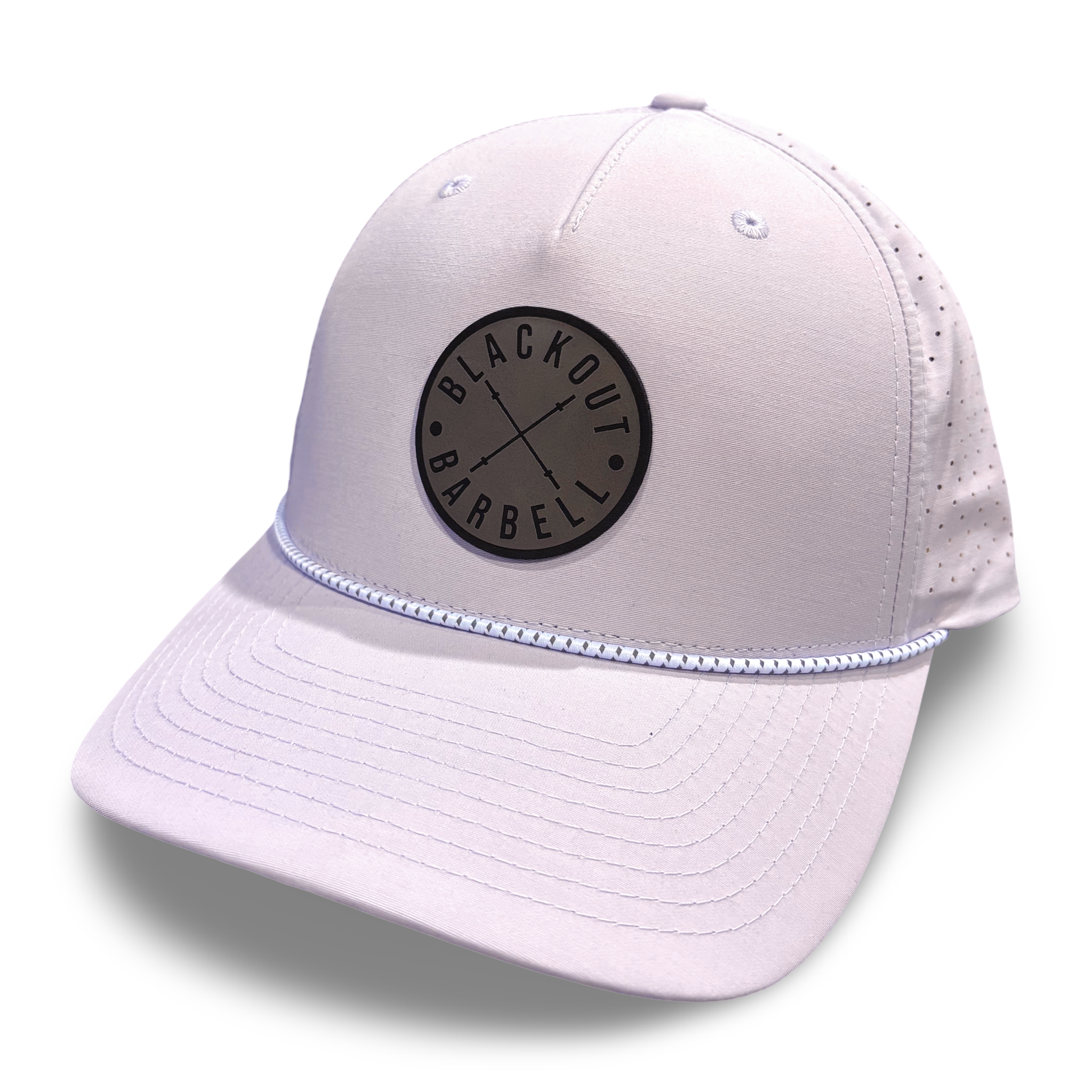 BLACKOUT BARBELL Origin Snapback — product photo
