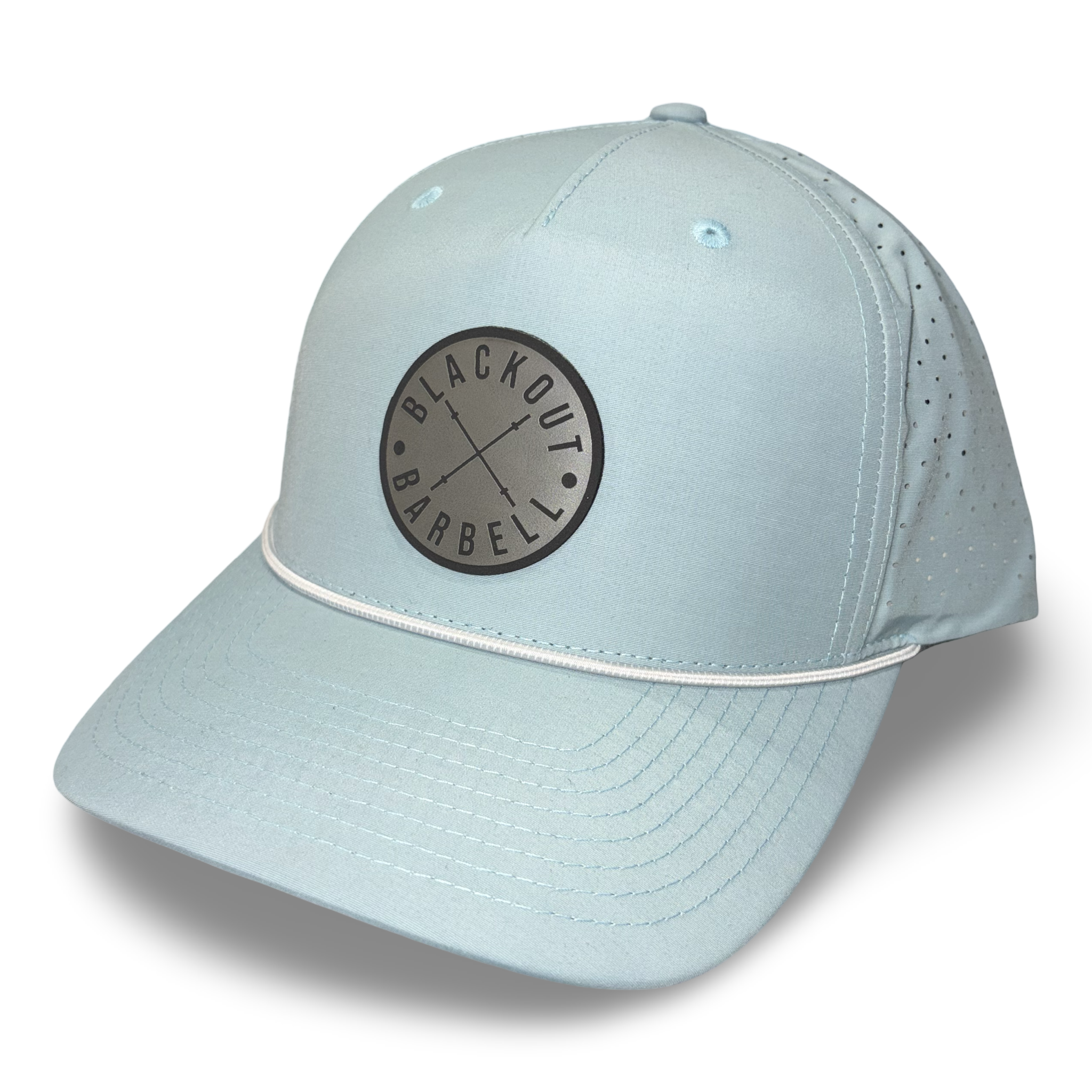 BLACKOUT BARBELL Origin Snapback — product photo