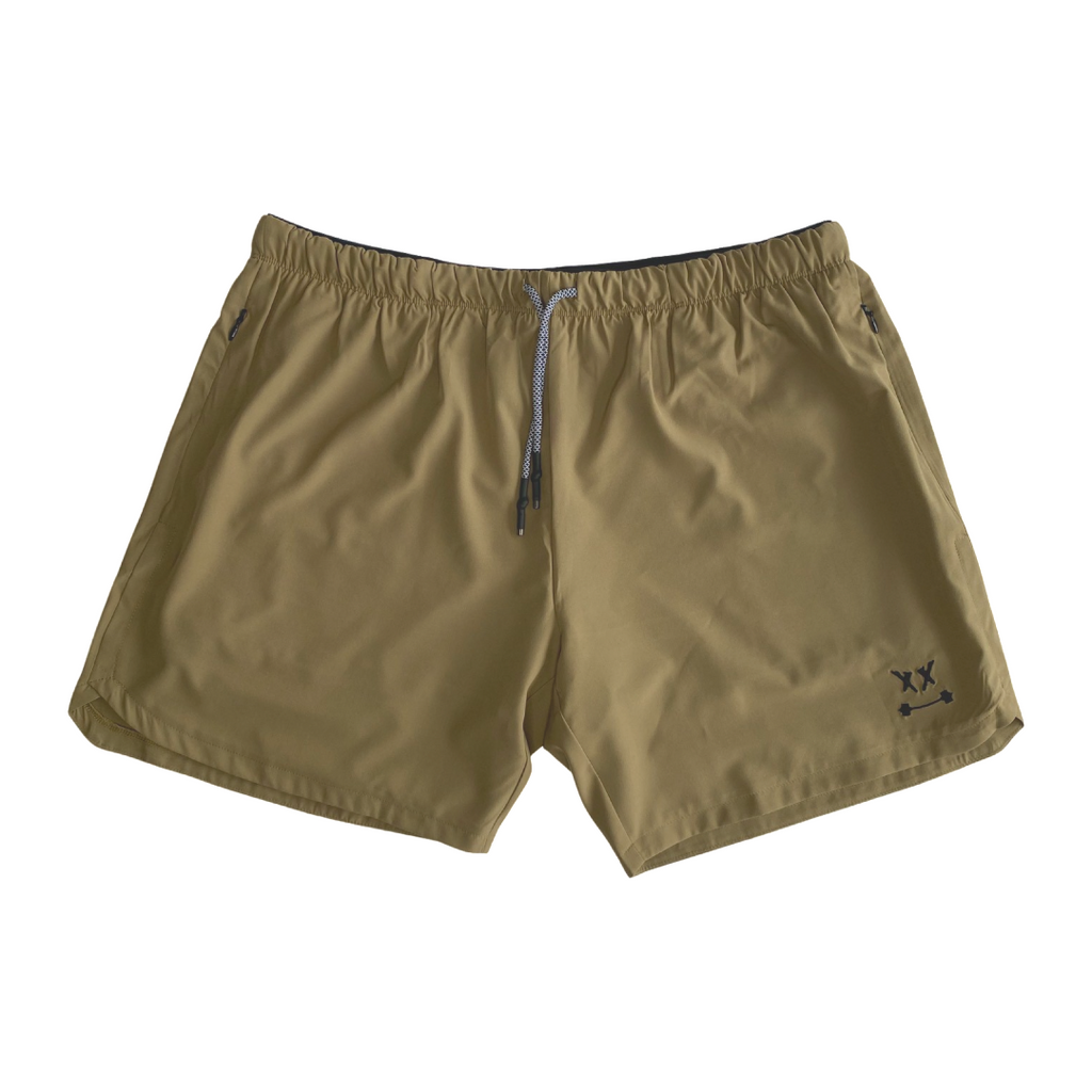 BLACKOUT BARBELL Pro Short (Sand) in sand — front view