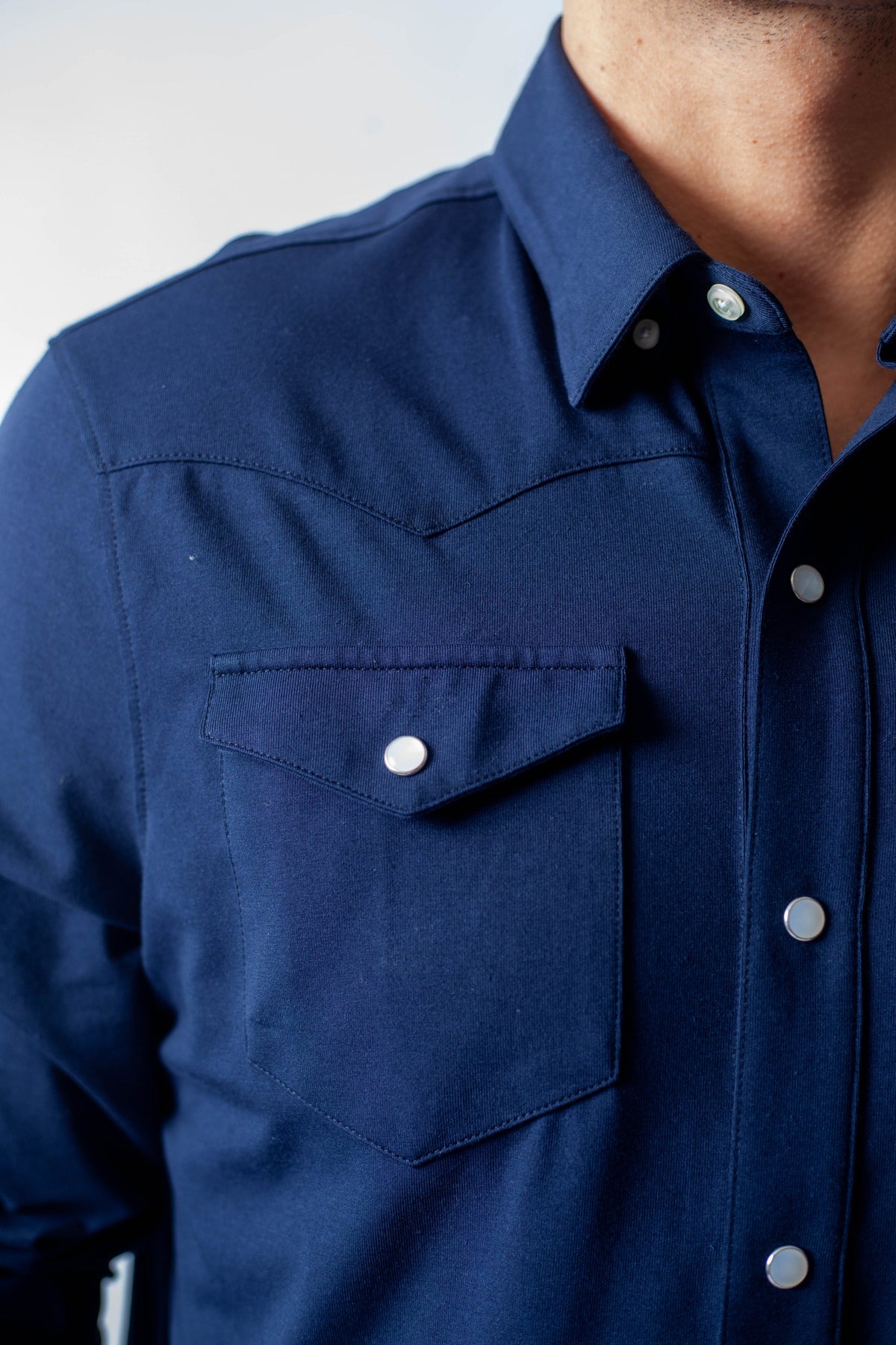 Buki’s Cinqo Western Tech Shirt - Navy