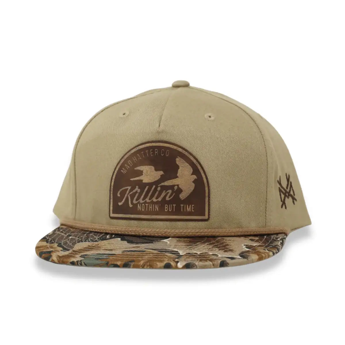 The Mad Hatter Company Killin' Nothing But Time Snapback Hat — front view