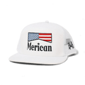 The Mad Hatter Company Merican Snapback Hat — front view