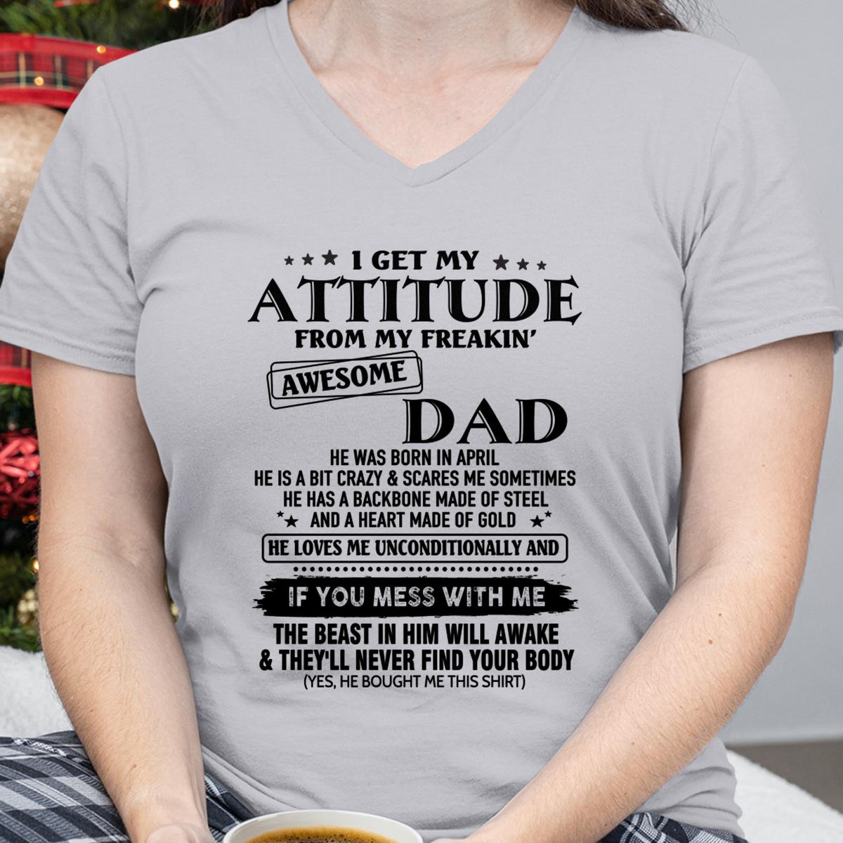 April - Gift For Son and Daughter From Dad - NGHL04 - (SKU-TDADC-04)